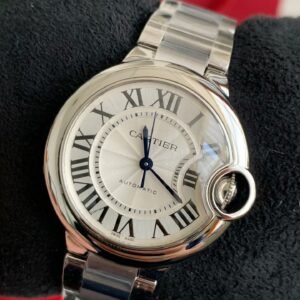 「#2450」 Cartier Blue Balloon Log ladieswristwatch, dial 33mm